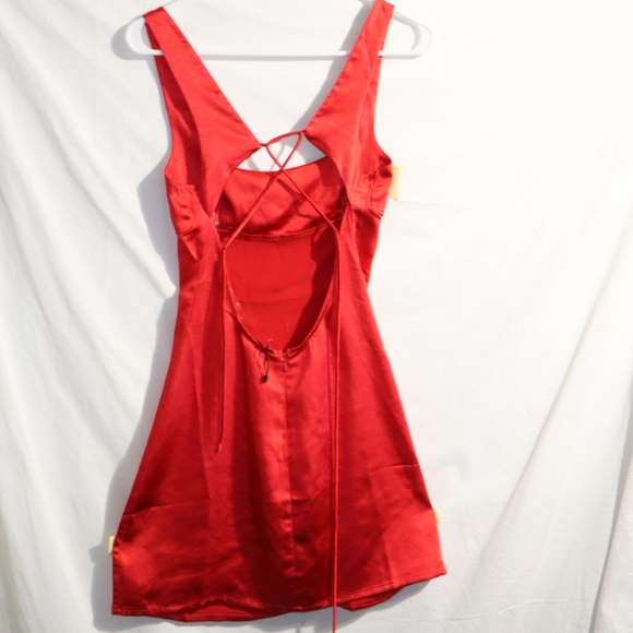 PRINCESS  Poly Cobie Mini Dress Red Size 4 Valentines Day ! - Picture 8 of 13